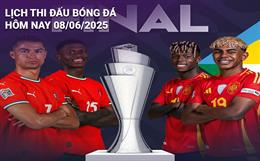 Lịch thi đấu, trực tiếp bóng đá hôm nay 8/6/2025: Bồ Đào Nha vs Tây Ban Nha