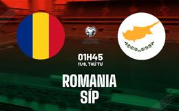 Nhận định bóng đá Romania vs Síp 1h45 ngày 11/6 (Vòng loại World Cup 2026)