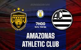 Nhận định Amazonas vs Athletic Club 5h00 ngày 10/6 (Hạng 2 Brazil 2025)