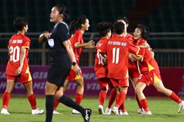 U19 nữ Việt Nam có trận thắng thứ 2 tại giải Đông Nam Á