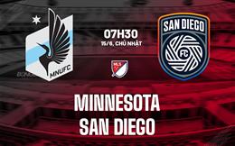 Nhận định Minnesota vs San Diego 7h30 ngày 15/6 (Nhà nghề Mỹ 2025)