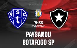 Nhận định Paysandu vs Botafogo SP 7h35 ngày 14/6 (Hạng 2 Brazil 2025)