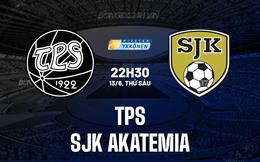 Nhận định TPS vs SJK Akatemia 22h30 ngày 13/6 (Hạng 2 Phần Lan 2025)