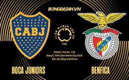 Nhận định Boca Juniors vs Benfica (05h00 ngày 17/6): "Đại bàng" vượt trội