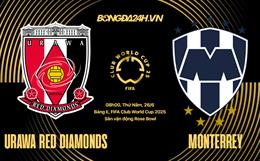 Nhận định Urawa Red Diamonds vs Monterrey 8h00 ngày 26/6 (FIFA Club World Cup 2025)