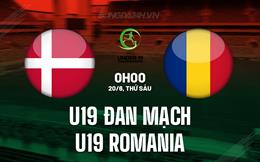 Nhận định U19 Đan Mạch vs U19 Romania 0h00 ngày 20/6 (U19 châu Âu 2025)