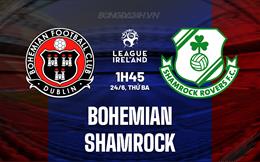 Nhận định - dự đoán Bohemian vs Shamrock 1h45 ngày 24/6 (VĐQG Ireland 2025)