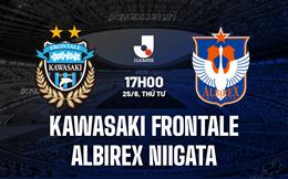 Nhận định Kawasaki Frontale vs Albirex Niigata 17h00 ngày 25/6 (VĐQG Nhật Bản 2025)