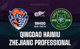 Nhận định Qingdao Hainiu vs Zhejiang Professional 18h00 ngày 25/6 (VĐQG Trung Quốc 2025)