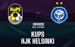 Nhận định KuPS vs HJK Helsinki 0h00 ngày 28/6 (VĐQG Phần Lan 2025)