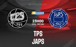 Nhận định bóng đá TPS vs JaPS 23h00 ngày 27/6 (Hạng 2 Phần Lan 2025)