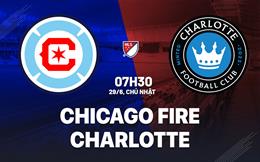 Nhận định bóng đá Chicago Fire vs Charlotte 7h30 ngày 29/6 (Nhà Nghề Mỹ 2025)