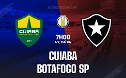 Nhận định bóng đá Cuiaba vs Botafogo SP 7h00 ngày 1/7 (Hạng 2 Brazil 2025)