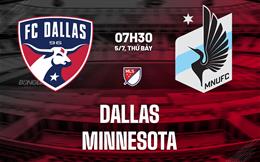 Nhận định bóng đá Dallas vs Minnesota 7h30 ngày 5/7 (Nhà nghề Mỹ 2025)