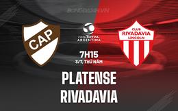 Nhận định Platense vs Rivadavia 7h15 ngày 3/7 (Cúp QG Argentina 2025)