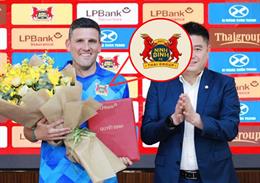 CLB Ninh Bình thay đổi logo đội bóng sau mùa giải 2024/25