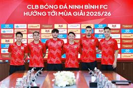 CLB Ninh Bình trình làng hai ngoại binh người Tây Ban Nha