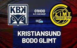 Nhận định bóng đá Kristiansund vs Bodo Glimt 1h00 ngày 6/7 (VĐQG Na Uy 2025)