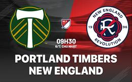 Nhận định Portland Timbers vs New England Revolution 9h30 ngày 6/7 (Nhà nghề Mỹ 2025)