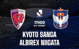 Nhận định Kyoto Sanga vs Albirex Niigata 17h00 ngày 5/7 (VĐQG Nhật Bản 2025)