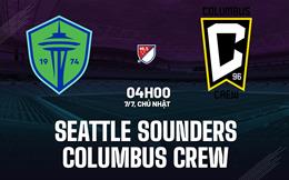 Nhận định Seattle Sounders vs Columbus Crew 4h00 ngày 7/7 (Nhà nghề Mỹ 2025)