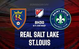Nhận định Real Salt Lake vs St.Louis 8h30 ngày 6/7 (Nhà nghề Mỹ 2025)