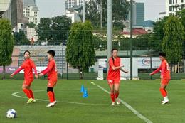 Tiền đạo Việt kiều Linda Phạm thử sức tại đội U20 nữ Việt Nam