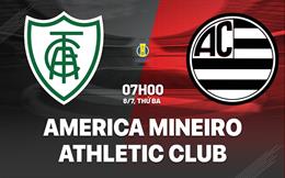 Nhận định America Mineiro vs Athletic Club 7h00 ngày 8/7 (Hạng 2 Brazil 2025)