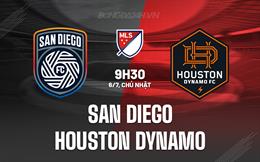 Nhận định San Diego vs Houston Dynamo 9h30 ngày 6/7 (Nhà nghề Mỹ 2025)