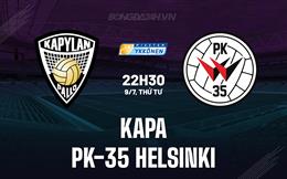 Nhận định KaPa vs PK-35 Helsinki 22h30 ngày 9/7 (Hạng 2 Phần Lan 2025)