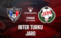 Nhận định Inter Turku vs Jaro 21h00 ngày 12/7 (VĐQG Phần Lan 2025)