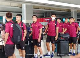 U23 Việt Nam tới Indonesia, sẵn sàng bảo vệ chức vô địch ĐNA