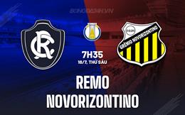 Nhận định - dự đoán Remo vs Novorizontino 7h35 ngày 18/7 (Hạng 2 Brazil 2025)