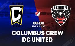 Nhận định Columbus Crew vs DC United 6h30 ngày 20/7 (Nhà nghề Mỹ 2025)