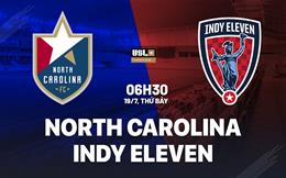 Nhận định North Carolina vs Indy Eleven 6h30 ngày 19/7 (Hạng Nhất Mỹ 2025)