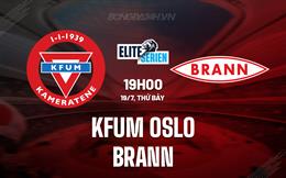 Nhận định - dự đoán KFUM Oslo vs Brann 19h00 ngày 19/7 (VĐQG Na Uy 2025)