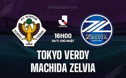 Nhận định Tokyo Verdy vs Machida Zelvia 16h00 ngày 20/7 (VĐQG Nhật Bản 2025)