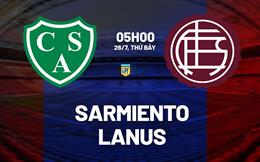 Nhận định bóng đá Sarmiento vs Lanus 5h00 ngày 26/7 (VĐQG Argentina 2025)