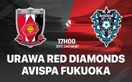 Nhận định Urawa Red Diamonds vs Avispa Fukuoka 17h00 ngày 27/7 (VĐQG Nhật Bản 2025)