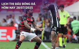 Lịch thi đấu, trực tiếp bóng đá hôm nay 28/7/2025: Flamengo vs Atletico