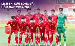Lịch thi đấu, trực tiếp bóng đá hôm nay 29/7/2025: U23 Việt Nam vs U23 Indonesia