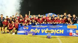 Đánh bại HAGL, Ninh Bình đăng quang chức vô địch Thiên Long Cup 2025