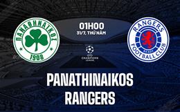 Nhận định bóng đá Panathinaikos vs Rangers 1h00 ngày 31/7 (Champions League 2025/26)