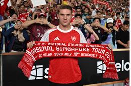Viktor Gyokeres lập kỷ lục về bán áo đấu ở Arsenal