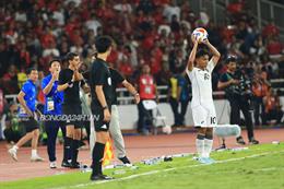 U23 Việt Nam phủ nhận chiêu trò ngăn U23 Indonesia ném biên xa