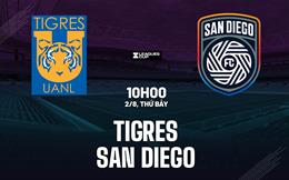 Nhận định bóng đá Tigres UANL vs San Diego 10h00 ngày 2/8 (Leagues Cup 2025)