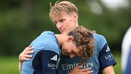 Martin Odegaard sẵn sàng dìu dắt hai sao mai 15 tuổi của Arsenal