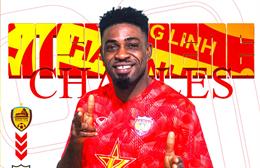 Tuyển thủ Nigeria cập bến CLB Hồng Lĩnh Hà Tĩnh