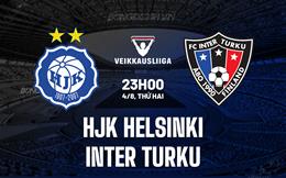Nhận định HJK Helsinki vs Inter Turku 23h00 ngày 4/8 (VĐQG Phần Lan 2025)