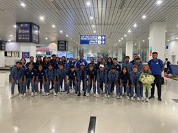 Các đối thủ của tuyển nữ Việt Nam đã tới Hải Phòng
